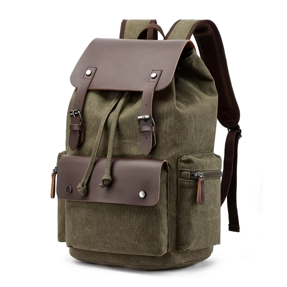 The Royal District Leather Laptop Bag