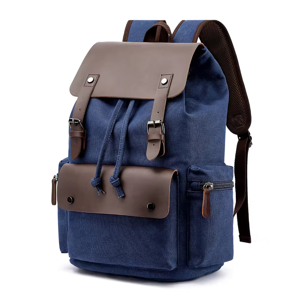 The Royal District Leather Laptop Bag