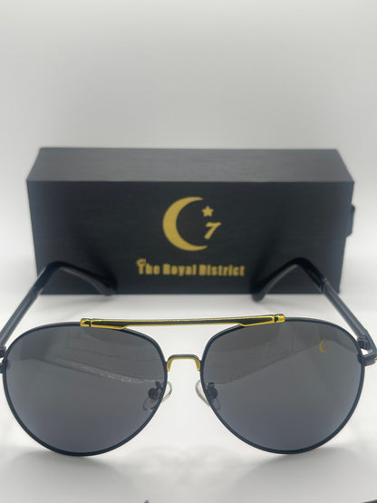The Royal District – Luxury Designer Sunglasses (Crescent Moon, Star & 7 Edition)