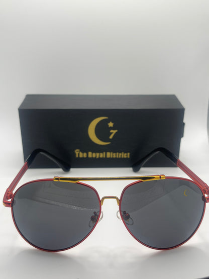 The Royal District – Luxury Designer Sunglasses (Crescent Moon, Star & 7 Edition)