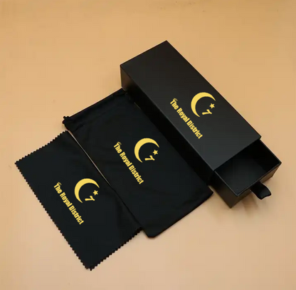 The Royal District – Luxury Designer Sunglasses (Crescent Moon, Star & 7 Edition)